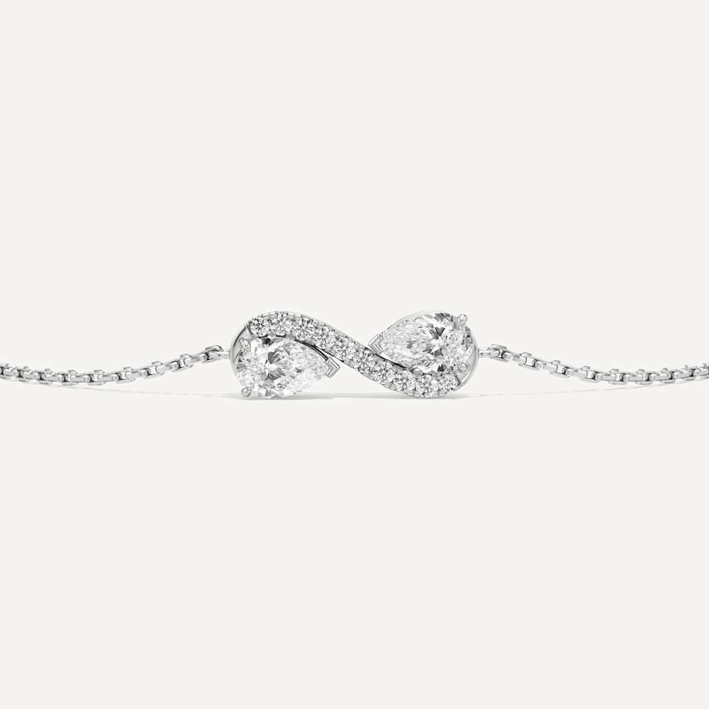 Carter Pear Duo Infinity Diamond