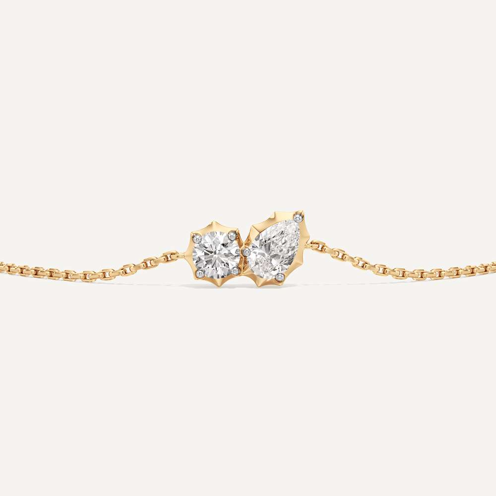 Carter Pear & Round Duo Diamond