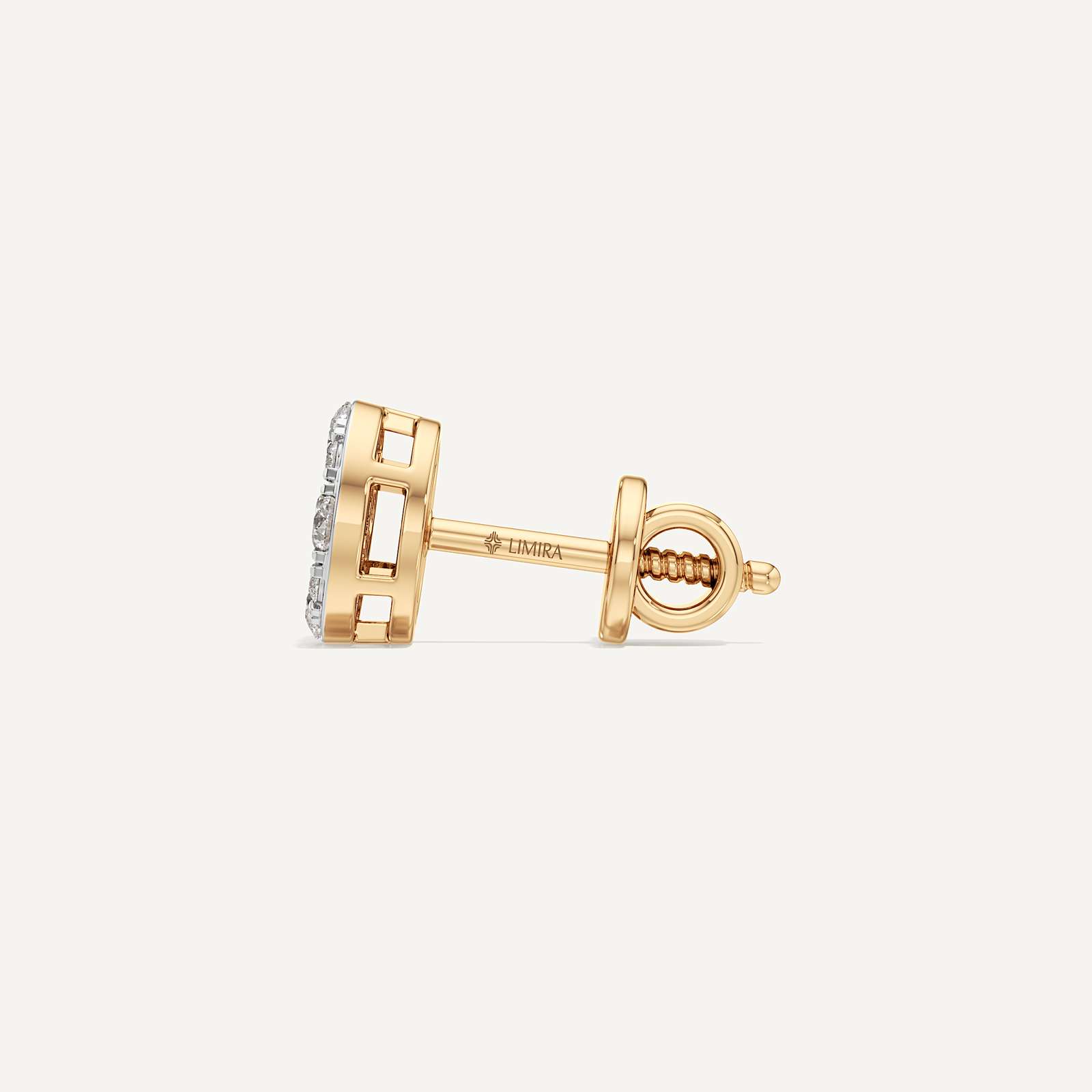 Aurora Oval Diamond Earring
