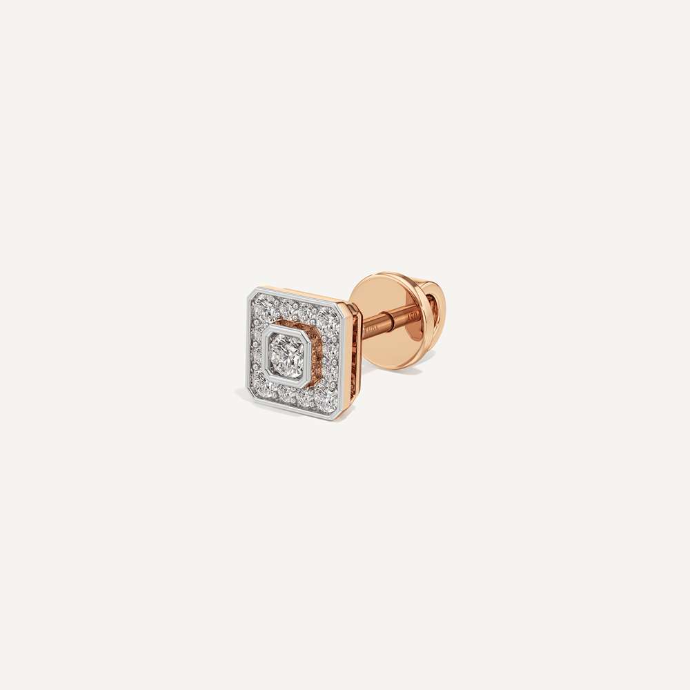 Everyday Luxury Asscher Diamond Earrings
