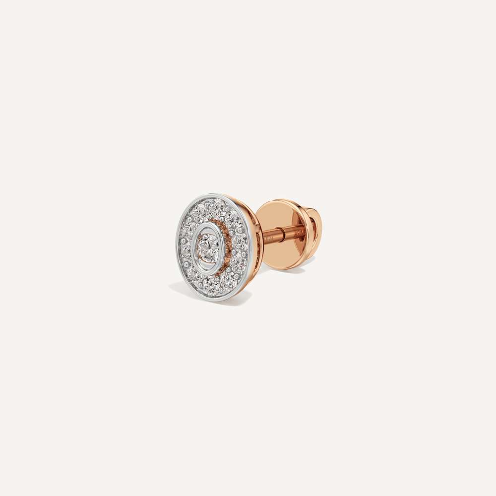 True Spark Oval Diamond Earrings