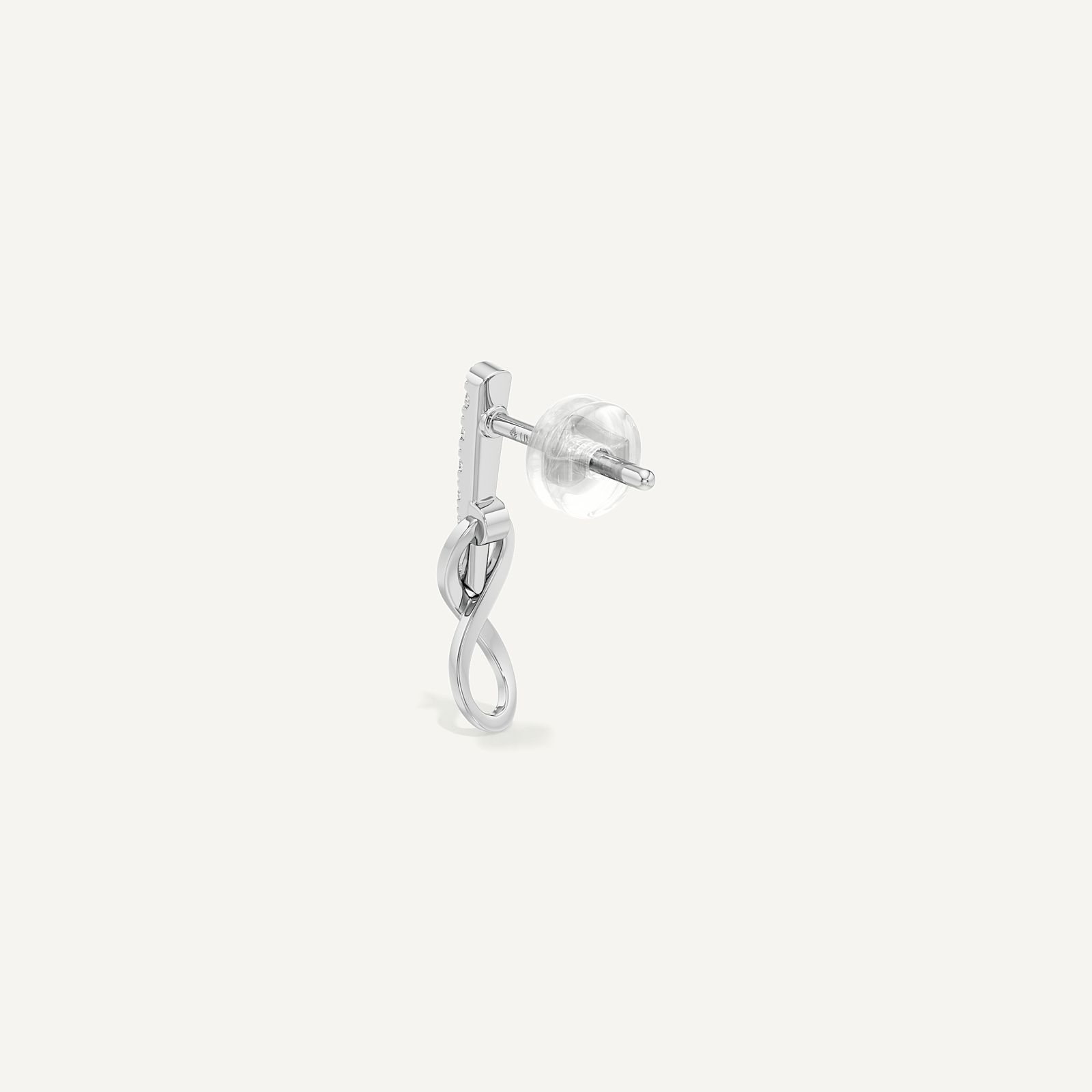 Infinity Link Round Diamond