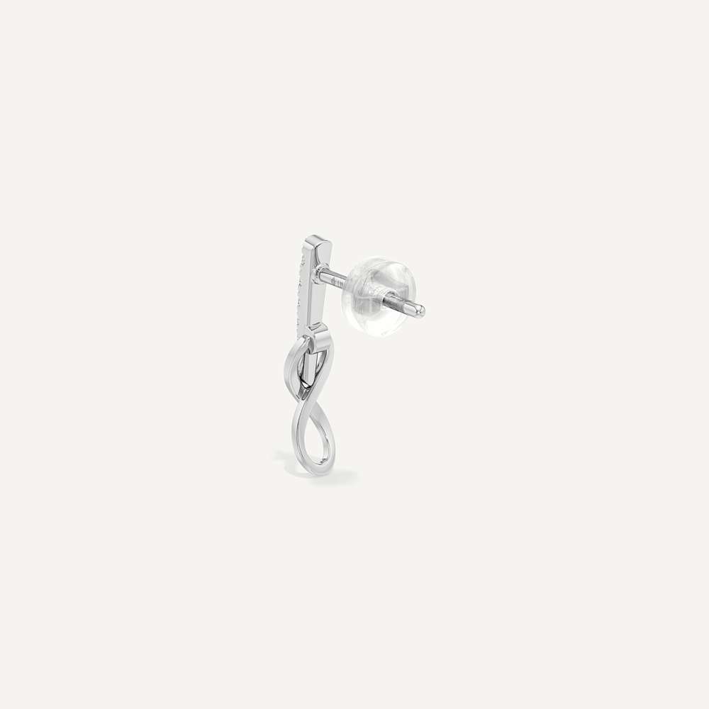 Infinity Link Round Diamond