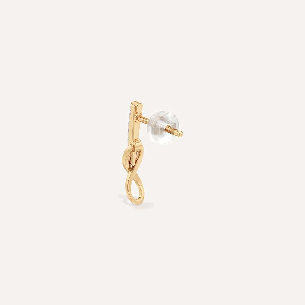 Infinity Link Round Diamond