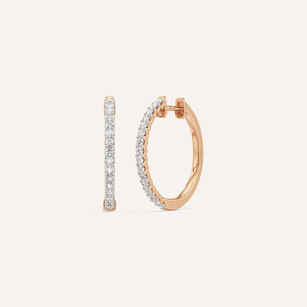 Monacco Diamond Huggies