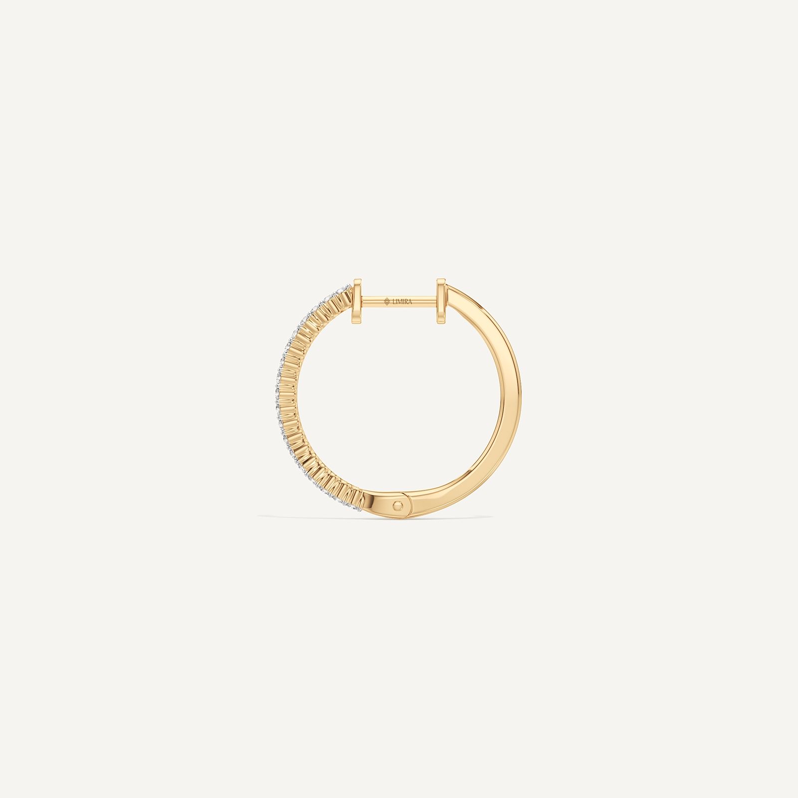 Evoque Diamond Hoop
