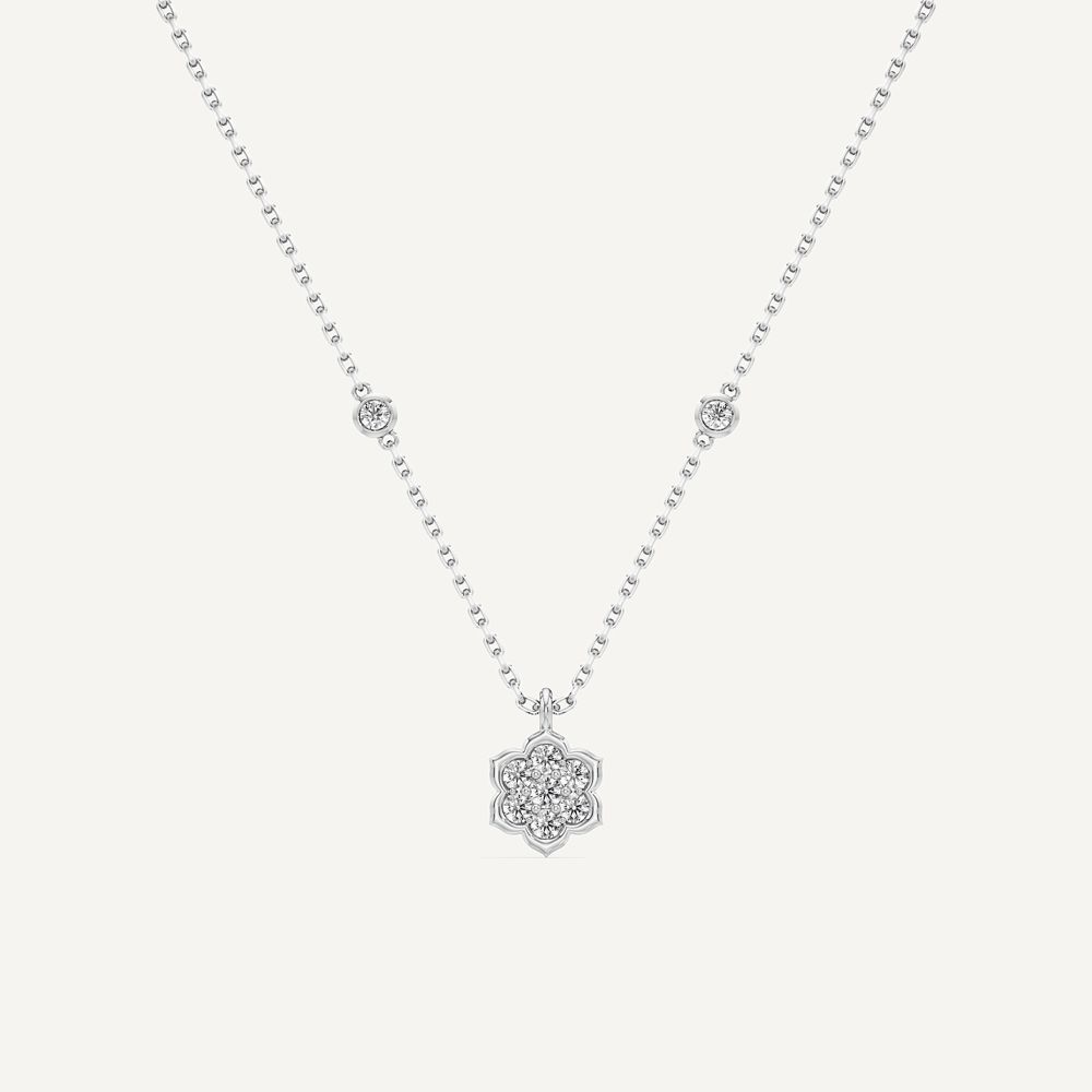 Daisy Cluster Round Diamond
