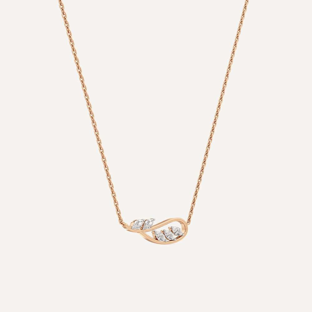 Twisted Leaf Marquise Diamond