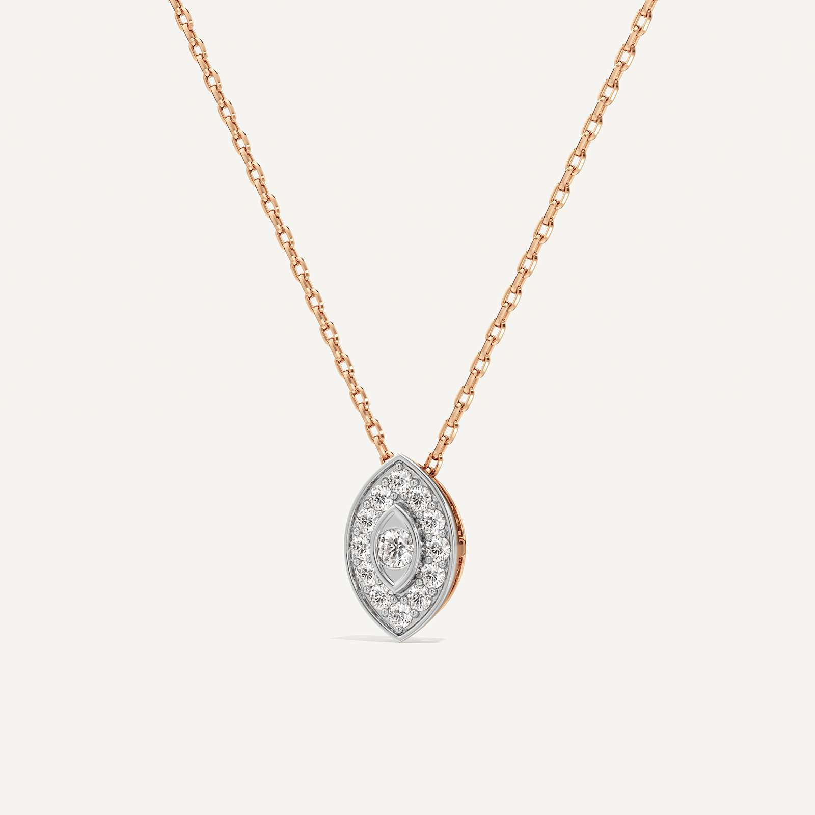 Lyra Marquise Diamond Pendant
