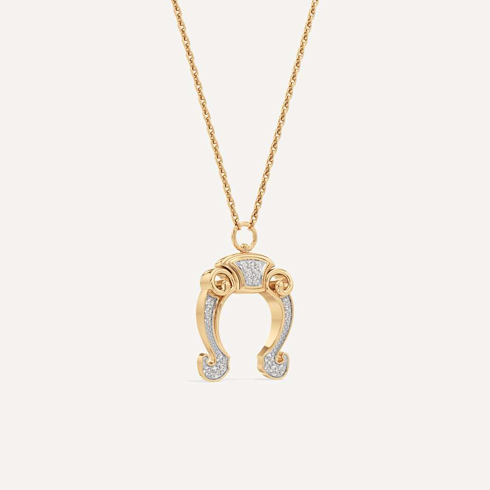Eclipse Horseshoe Pendant