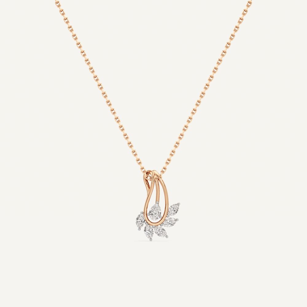 Olive Leaf Marquise Diamond  