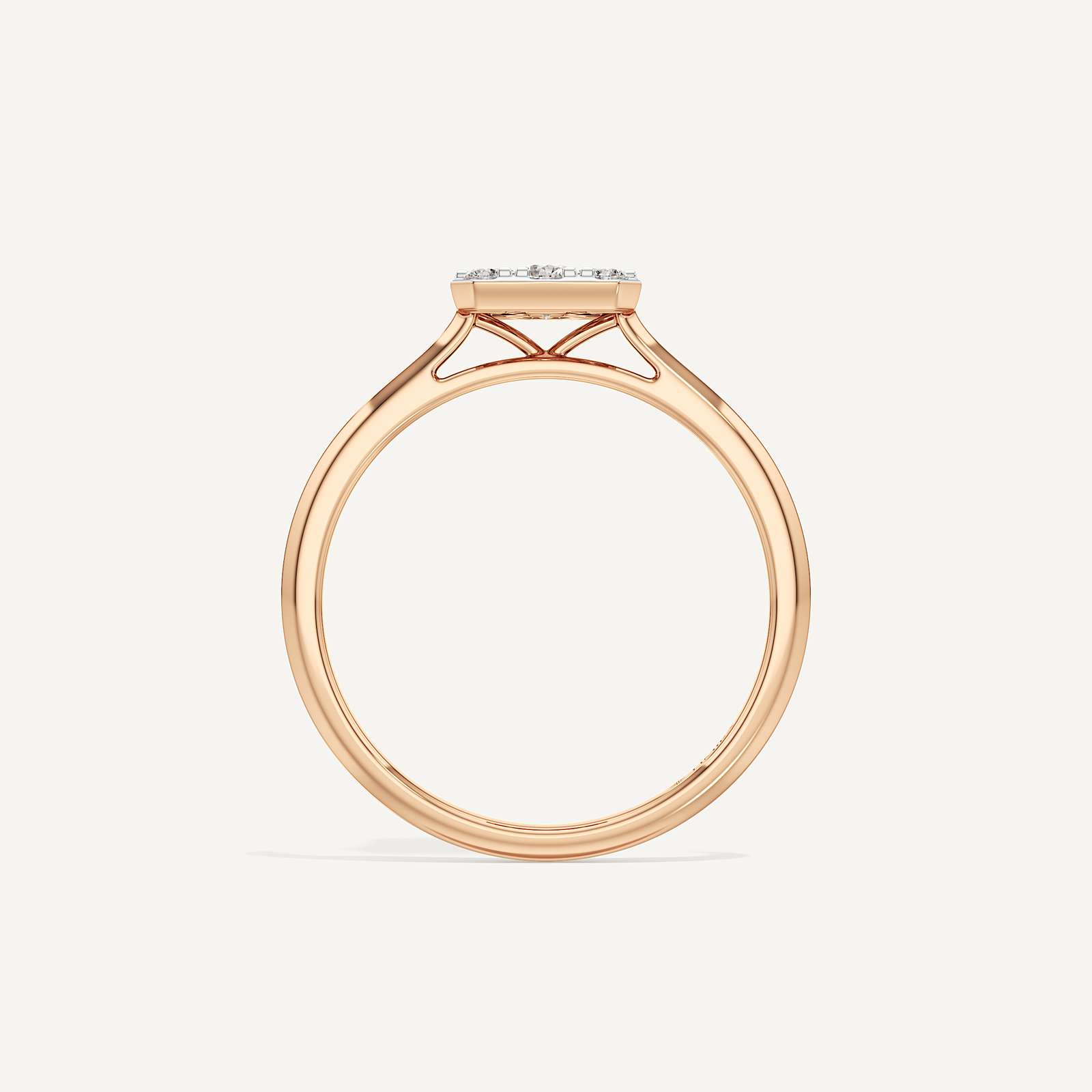 Evara Emerald Diamond Ring