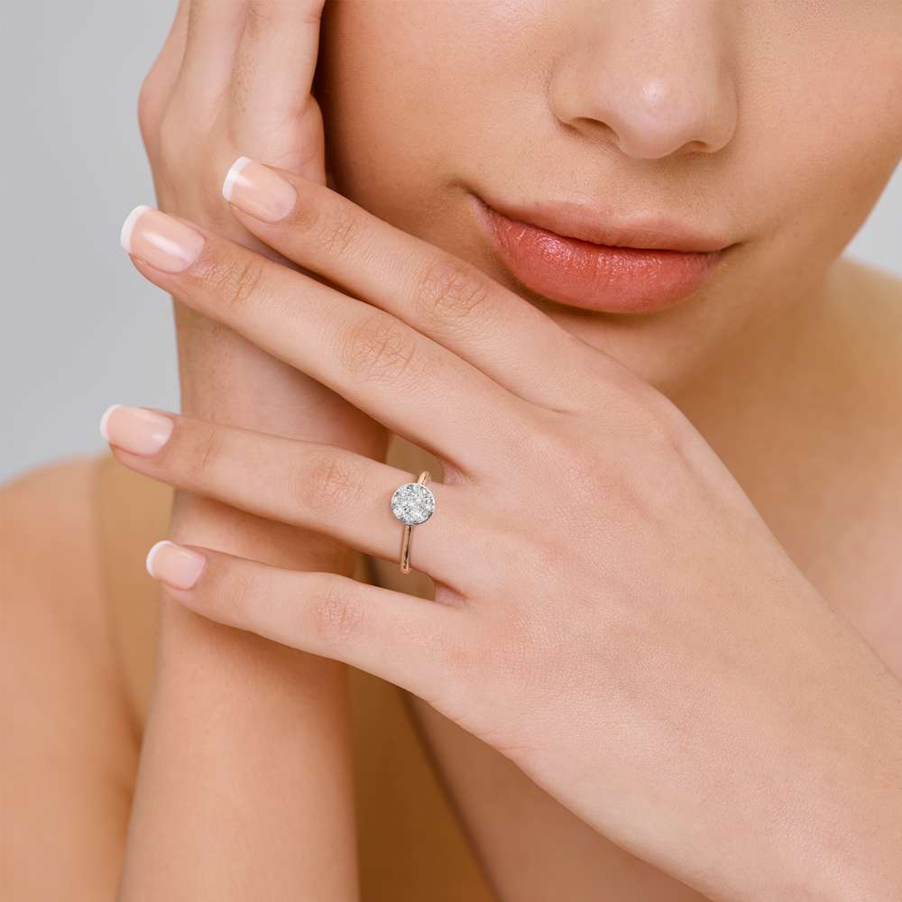Whisper Round Diamond Ring
