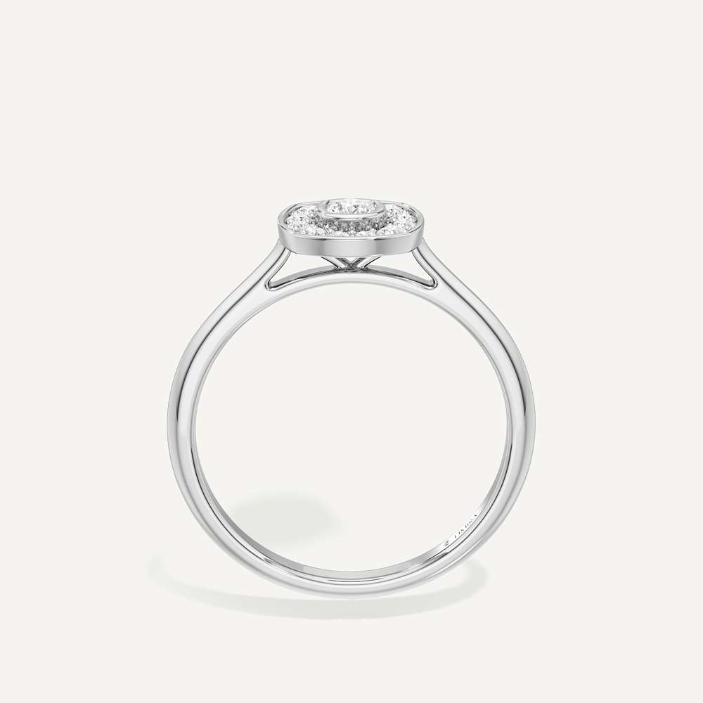 Forever Bright Cushion Diamond Ring