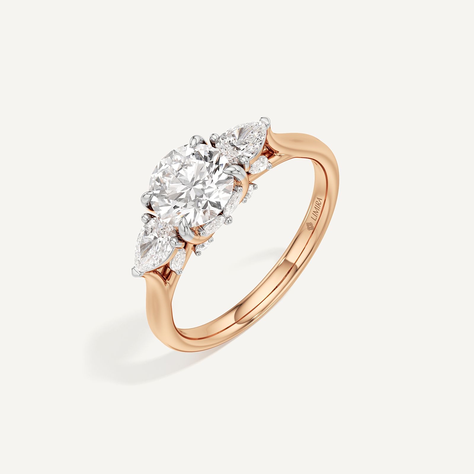 Triple Twist Diamond solitaire