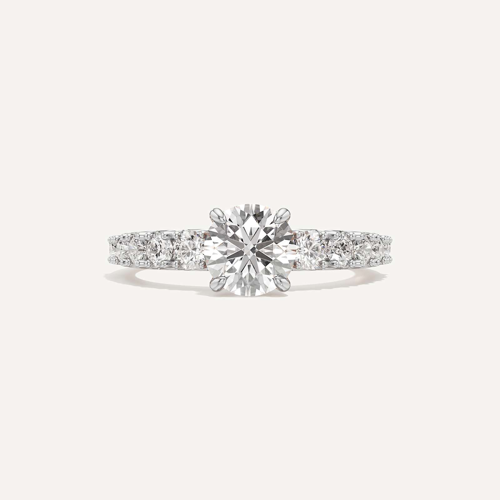 Graduated Side Stone Diamond