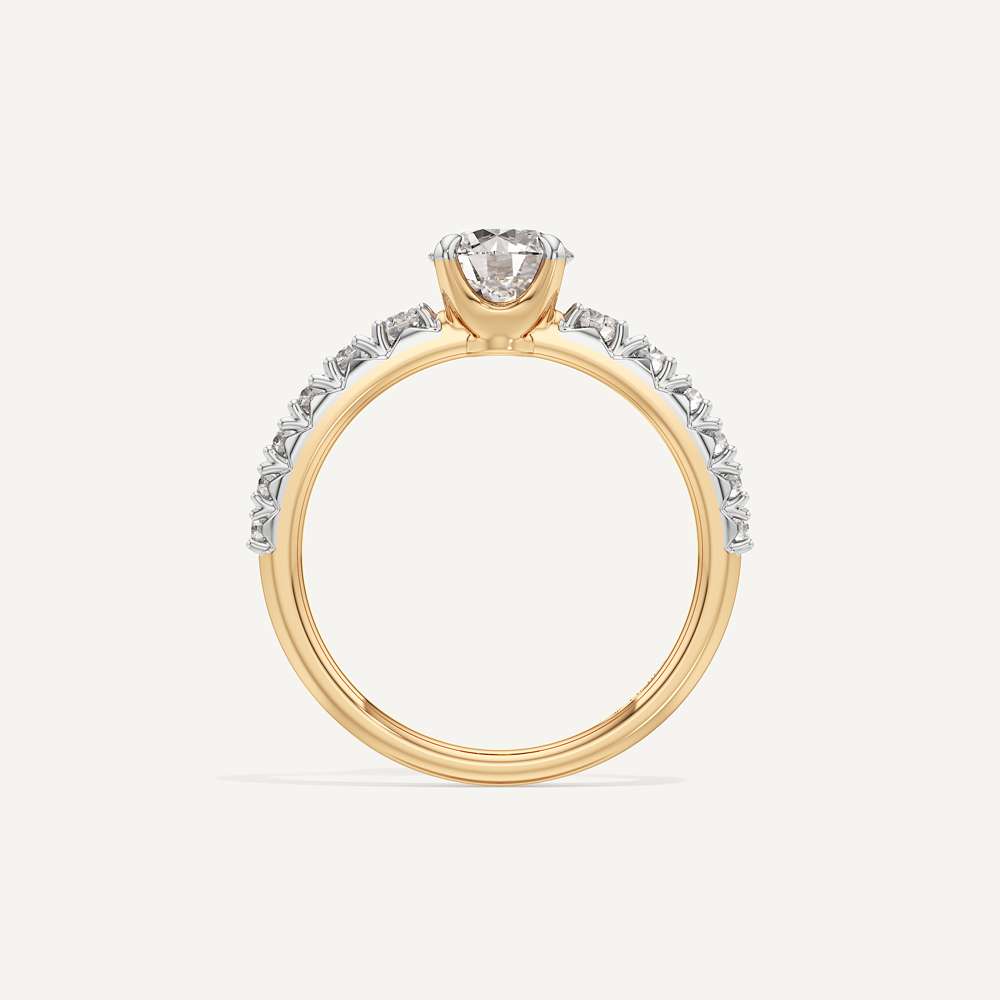 Graduated Side Stone Diamond