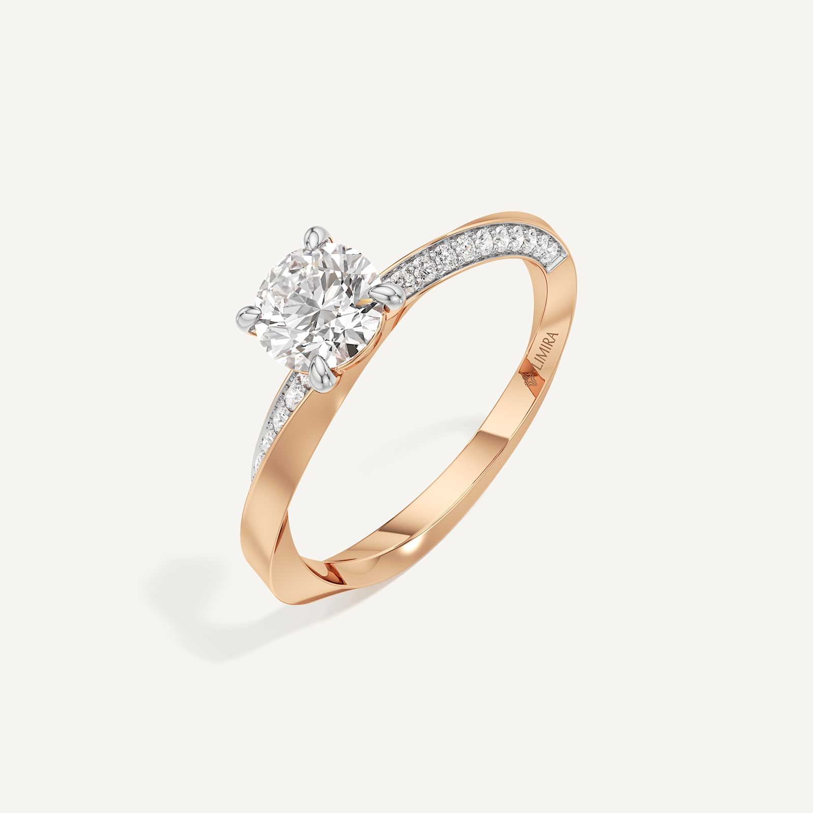 Rope Shank Solitaire Diamond