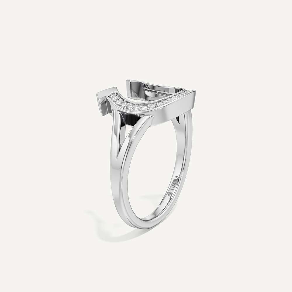 Fortuna Classic Horseshoe Ring