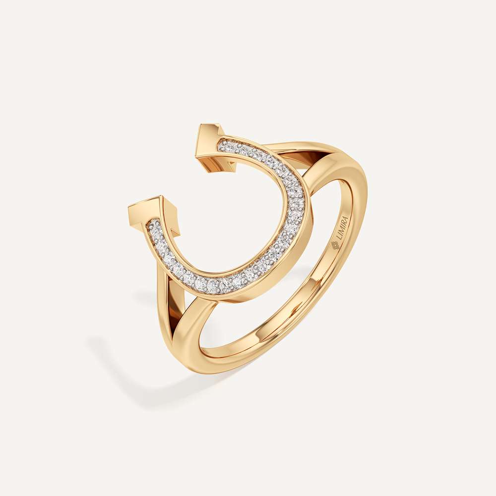 Fortuna Classic Horseshoe Ring