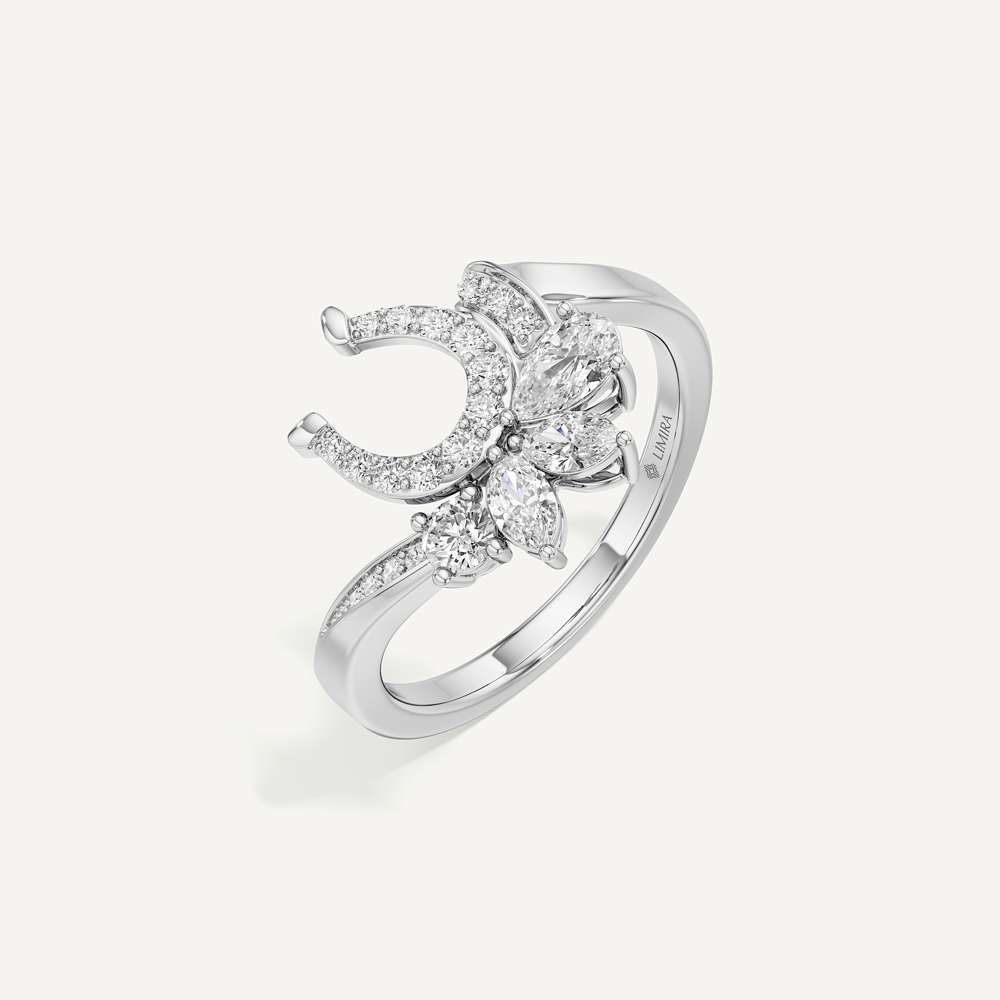Truffle Cluster Lab Grown Diamond Ring