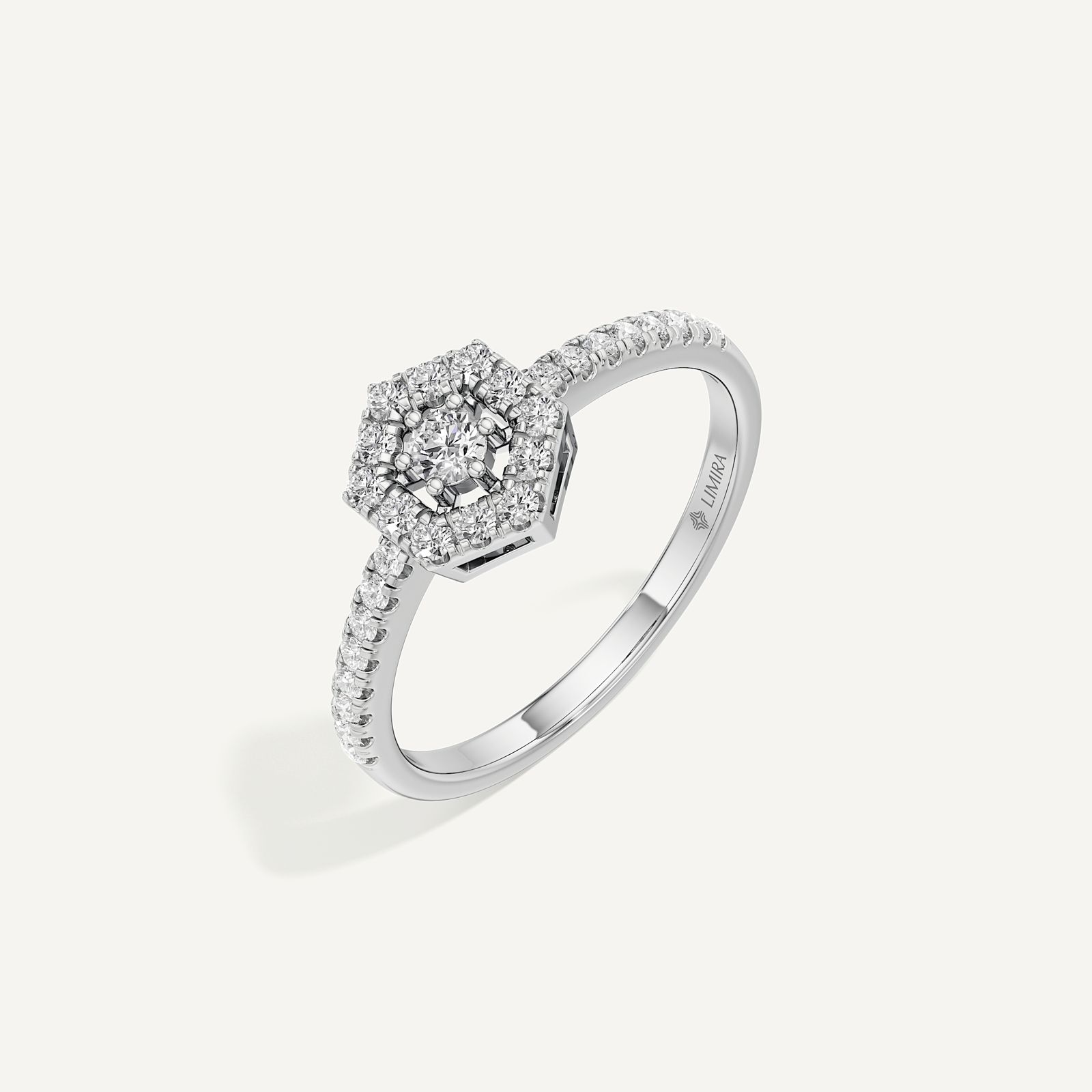 Orra Honeycomb Round Diamond