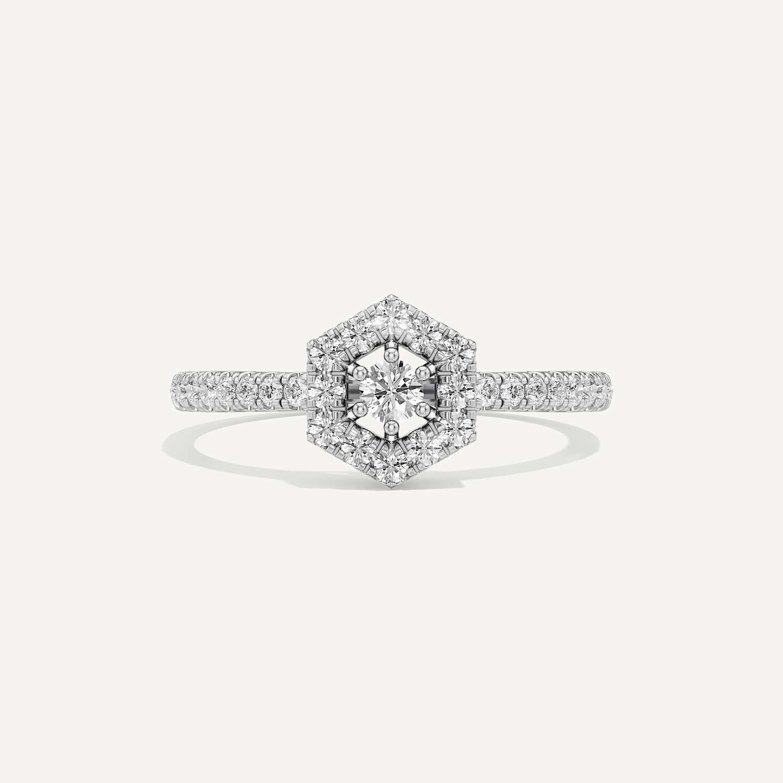 Orra Honeycomb Round Diamond