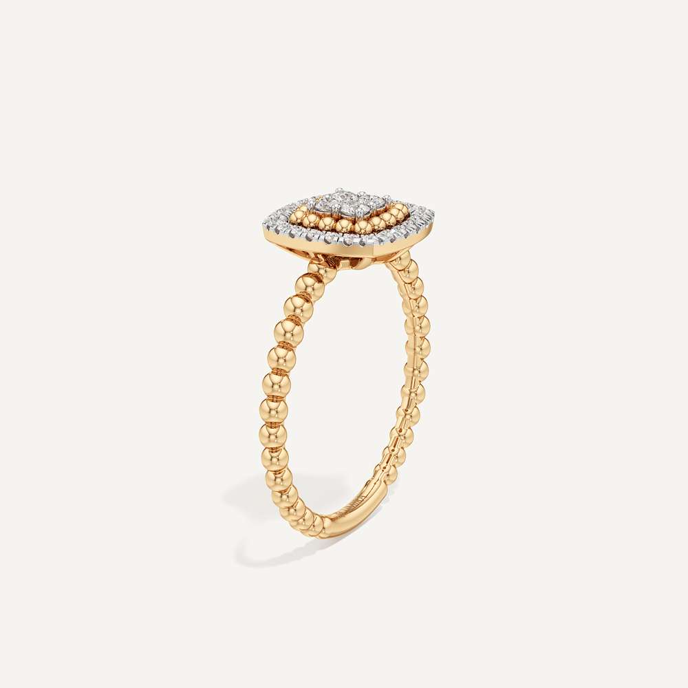 Cushion Halo Diamond Ring