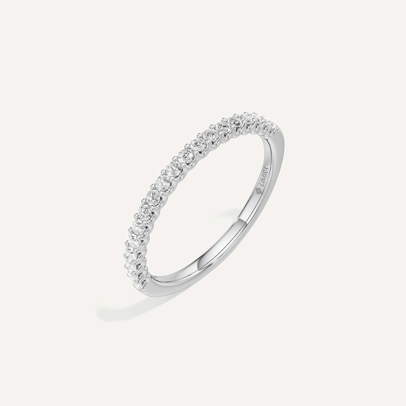 Willow Diamond Wedding Band