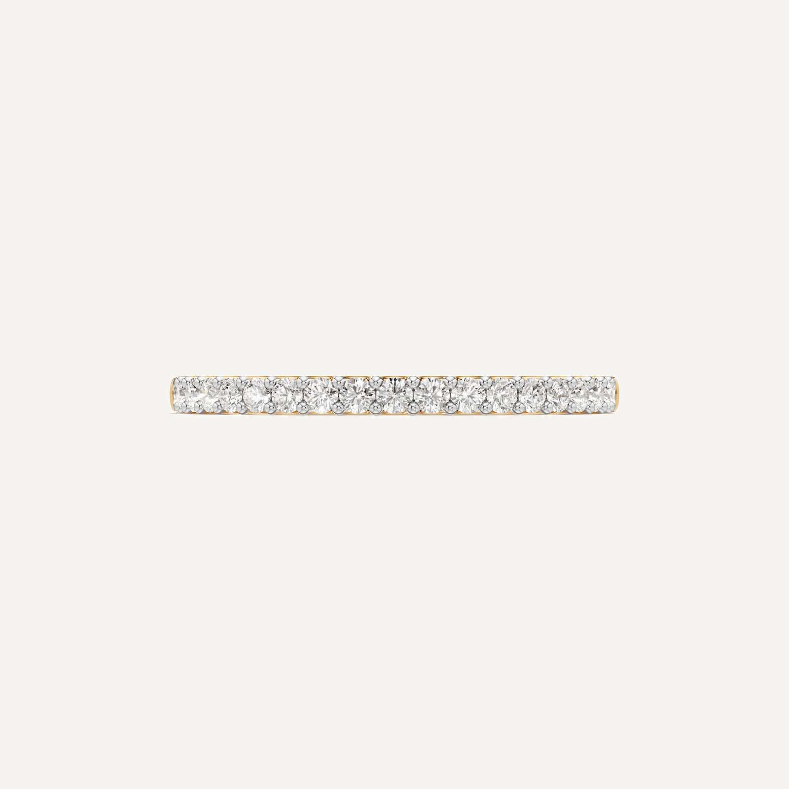 Willow Diamond Wedding Band