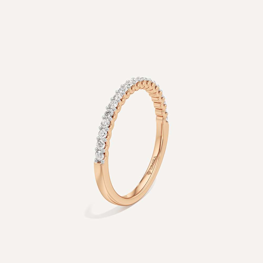Willow Diamond Wedding Band