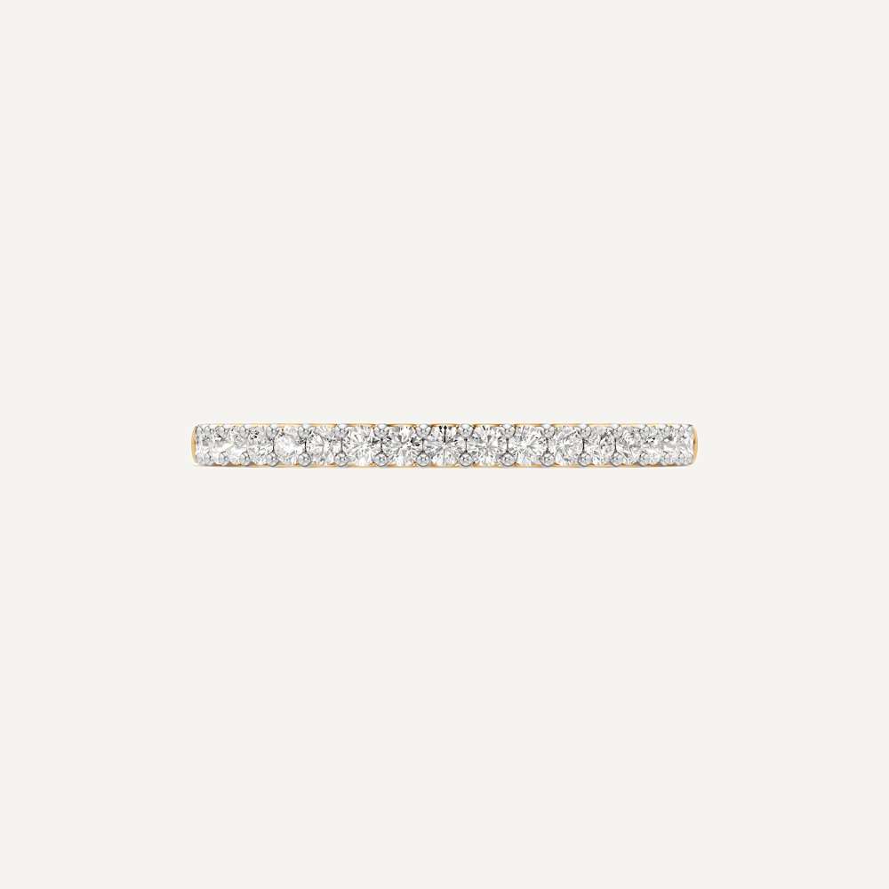 Willow Diamond Wedding Band