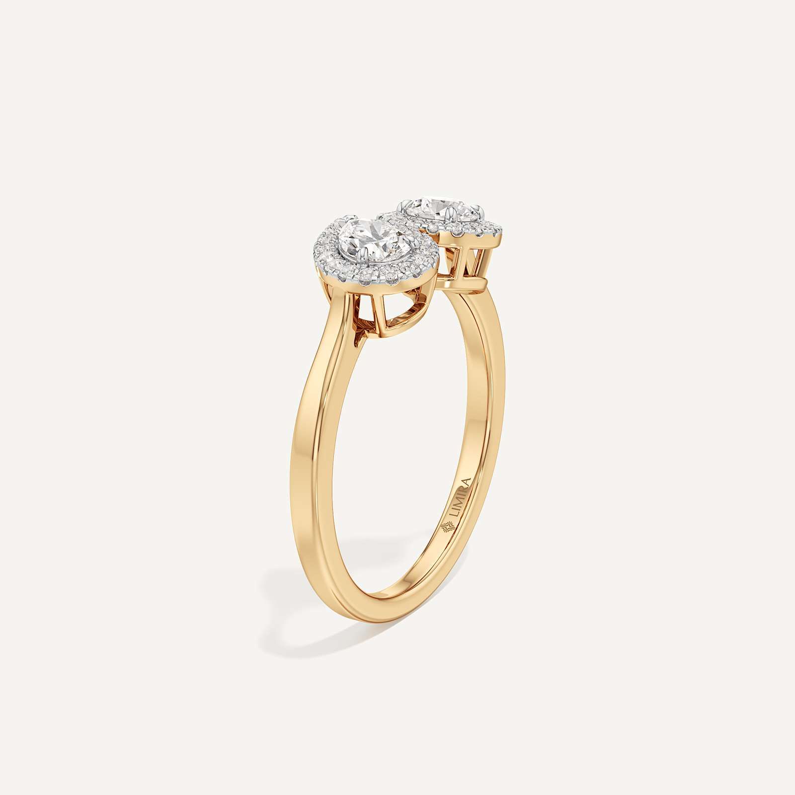 Pear & Round Duo Toi et Moi Diamond