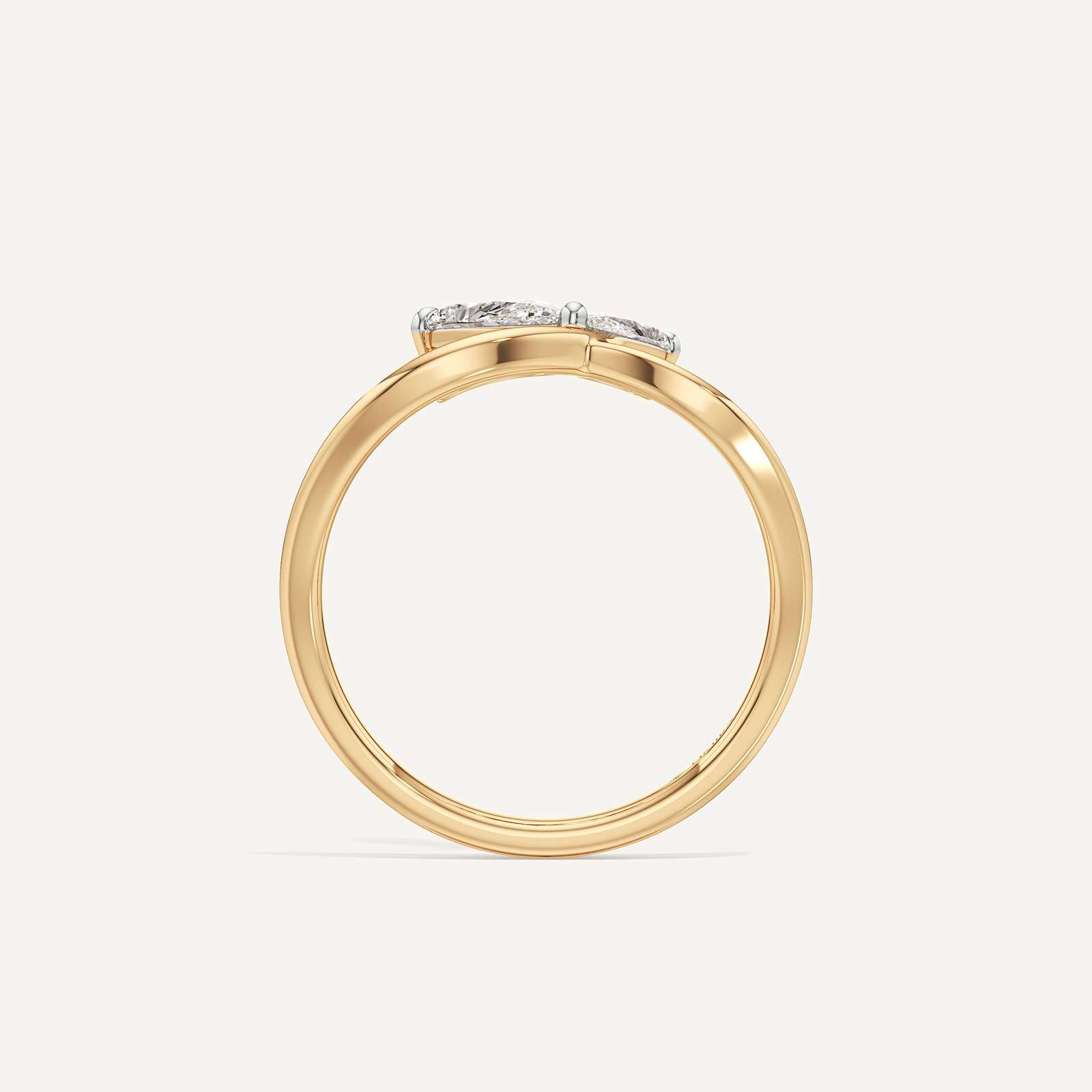0.50 & 1 Ct Pear Duo Toi et Moi Diamond