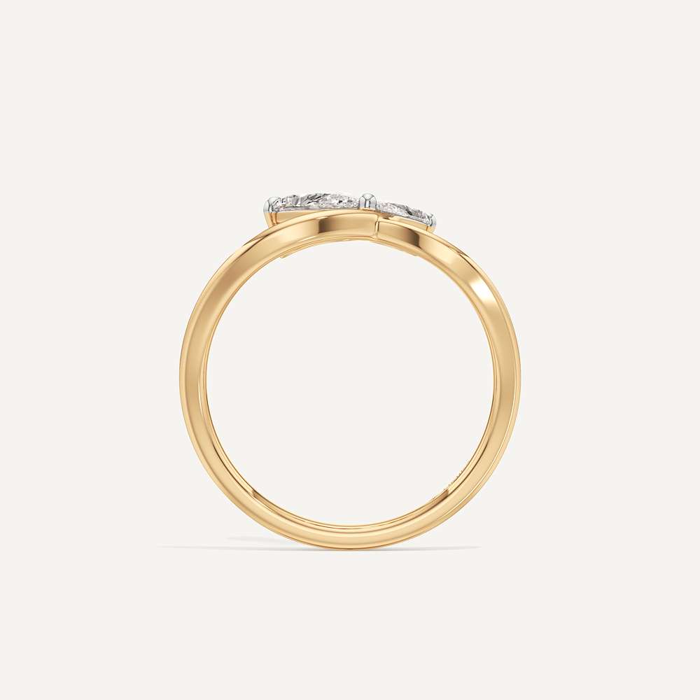 0.50 & 1 Ct Pear Duo Toi et Moi Diamond